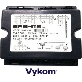 Příslušenství ke kotli Řídící a zapalovací automatika Brahma CM 32, Tw 30s, Ts 15s ,Aermax (Lersen) AE, (náhrada za 3039185