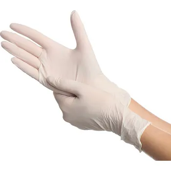 Vyšetřovací rukavice Rukavice operační latexové sterilní bez pudru DONA SensiPlus (1 pár) 6,5