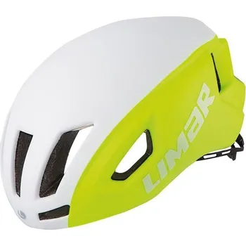 Cyklistická přilba LIMAR AIR SPEED přilba, matně bílá - neonově žlutá, velikost S