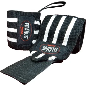 TITANUS bandáže zápěstí (černá/bílá)