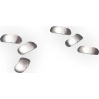 Sada nářadí Matrice Quickmat sekční matrice 0,04 100ks 6,4 mm moláry