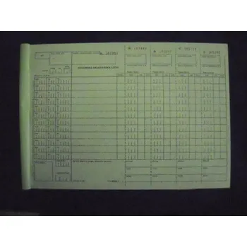 SOUHRNNÁ OBJEDNÁVKA LÉČIV blok A4, 100 listů