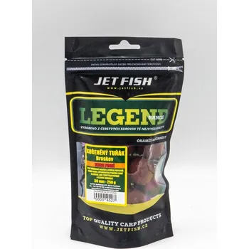 Boilies Jet Fish Boilie Extra Tvrdé Legend Range Kořeněný Tuňák - Broskev Průměr: 30mm