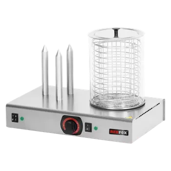 Hotdogovač Hot dog 3 trn s košíkem s nádobou | REDFOX - HD 03 NK