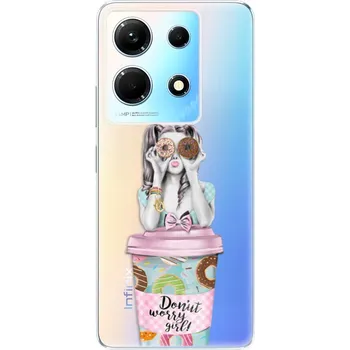 Pouzdro na mobilní telefon Odolné silikonové pouzdro iSaprio - Donut Worry - Infinix Note 30