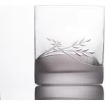 Bohemia Crystal Sklenice na whisky 280 ml dekor CAROLINE, 6 ks (Ručně broušené skleničky)