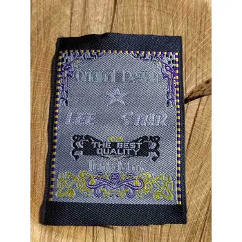 Nášivka Nášivka Lee star barva šedá světlá