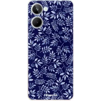 Pouzdro na mobilní telefon Odolné silikonové pouzdro iSaprio - Blue Leaves 05 - Realme 10