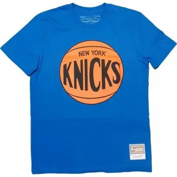 Pánské tričko Mitchell &Ness NBA New York Knicks Team Logo Tee M BMTRINTL1268-NYKROYA tričko S