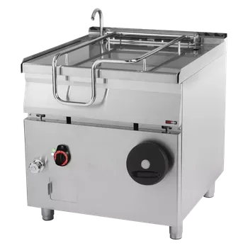 Pečicí pánev Pánev sklopná manuální elektrická 80 l nerezové dno | REDFOX - BR 90/80 E/N