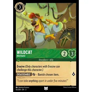 Karetní hra Wildcat 092/204 - Into the Inklands Typ karty: Foil