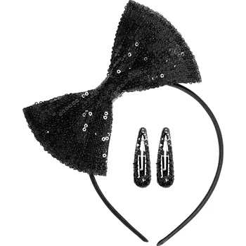 Retro čelenka s mašlí a sponky do vlasů