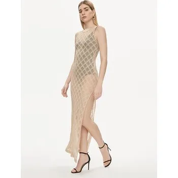 Dámské šaty Liu Jo Letní šaty VA4002 J4666 Zlatá Slim Fit XL