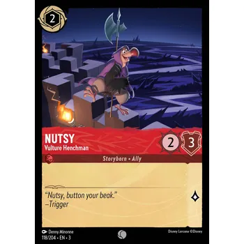 Sběratelská karetní hra Nutsy 118/204 - Into the Inklands Typ karty: Standard