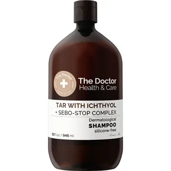 Šampon The Doctor Tar With Ichthyol šampon proti nadměrné tvorbě mazu 946 ml
