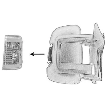 Směrový světlomet Blikač VAN WEZEL 1651916