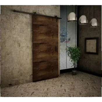 Interiérové dveře KIER Posuvné dveře RETRO | 90 cm Barva: jasan tmavý