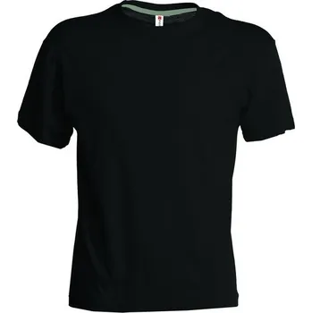 Pánské tričko PAYPERWEAR Tričko s krátkým rukávem SUNSET, výztuhy ramen - S / Černá