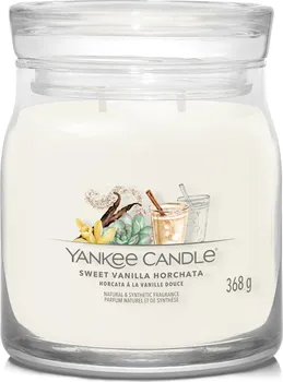 Svíčka Yankee Candle Signature Sweet Vanilla Horchata