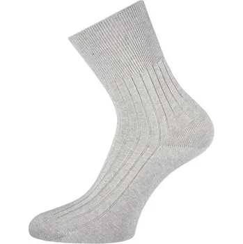 Pánské ponožky Trepon zdravotní ponožky Rons šedý melír vel. 45-47