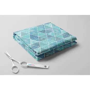 Softshell zimní, Trojúhelníky s modrou