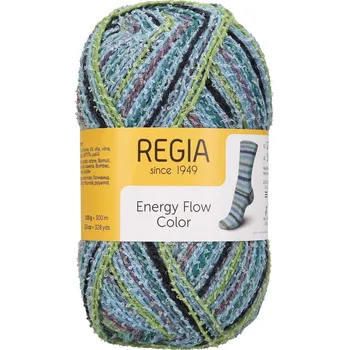 Příze REGIA Froté Energy Flow Color 182 Walking (Froté Ponožko příze REGIA Energy Flow Color 182 Walking)
