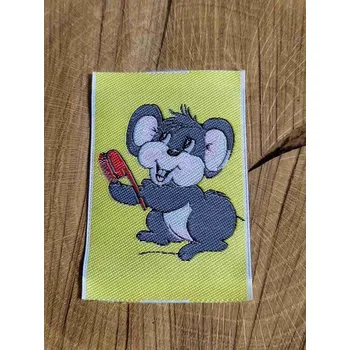 Nášivka Nášivka Myška barva žlutá