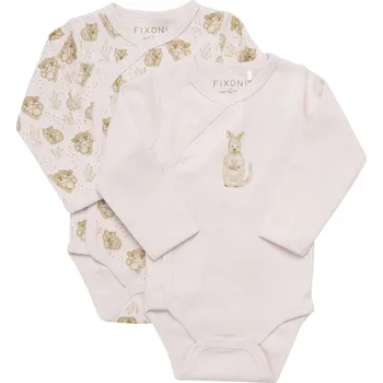 Kojenecký body BODY FIXONI ZAVINOVACÍ, SE ZVÍŘÁTKY, MAGANO CALCITE Velikost: 50