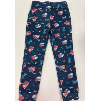 Topo chlapecké zateplené legíny tmavě modré hasiči/policie velikost 128