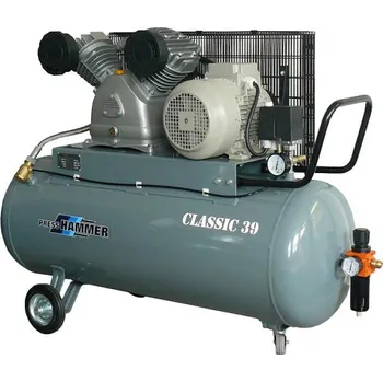 Kompresor Pístový kompresor 150l 4kw- PRESS-HAMMER Classic 39/150
