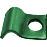 Úchyt panelu Light na KS kovový koncový bez šroubu; Zelený