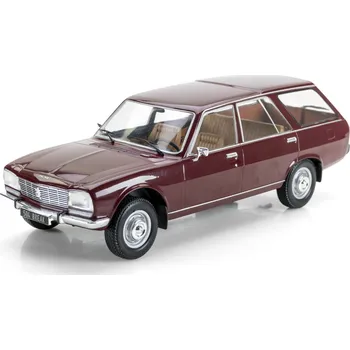 autíčko MCG Peugeot 504 break, tmavě červená, 1976