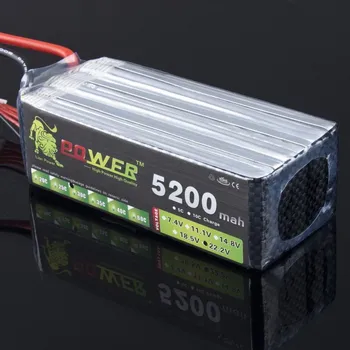 RC model auta Akumuláor LION POWER 6S lipo baterie 22.2v 5200mah 30c rc vrtulník rc auto rc člun quadcopter dálkové ovládání hračky Li-Polymer battey