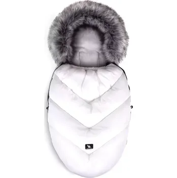 Fusak do kočárku Cottonmoose Yukon White-bílý