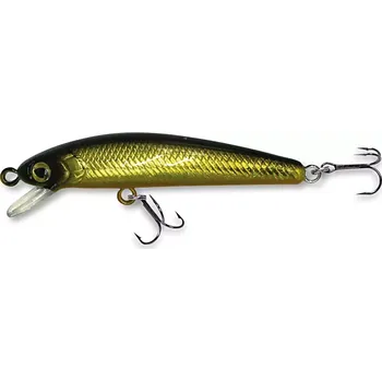 Umělá nástraha Wobler ROB. RICKIE F50 G (Rickie funguje dobře téměř v jakémkoli vodním prostředí: jezera, malý potok nebo velká řeka mu nedělají problém.)