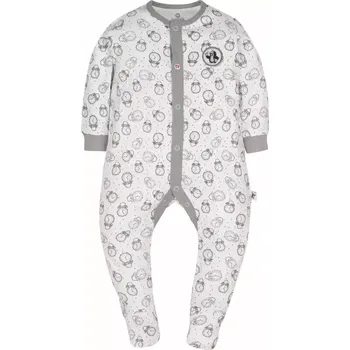 Kojenecký overall G-Mini bavlněnný overal Krtek budík béžová