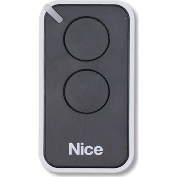 INTI2 dálkový ovladač Nice - vysílač 2-kanálový, plovoucí kód, 433,92 MHz