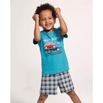 Chlapecké pyžamo Chlapecké pyžamo Cornette Kids Car Tranporter Need Help 789/80