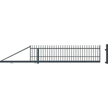 Pletivo BARCELONA brána posuvná bez pohonu; 4000x1040mm; Levá