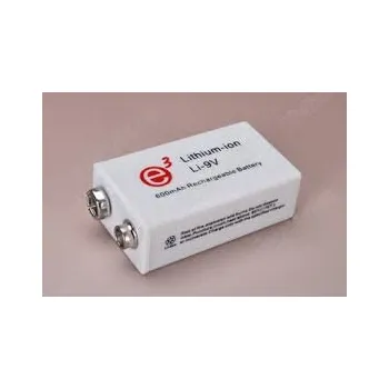 Akumulátor Li-ion Soshine 600mAh 9V v Boxu nabíjecí baterie