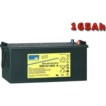 Trakční baterie Gelový trakční akumulátor SONNENSCHEIN SB 12/185 A, 12V, C5/150Ah, C20/165Ah