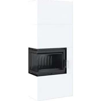 Krbová kamna Kratki Simple Box 8 kW levá bílá