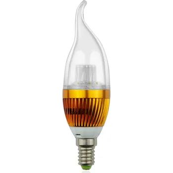 Žárovka Úsporná LED žárovka cree svíčka E14 3W AC85-265V