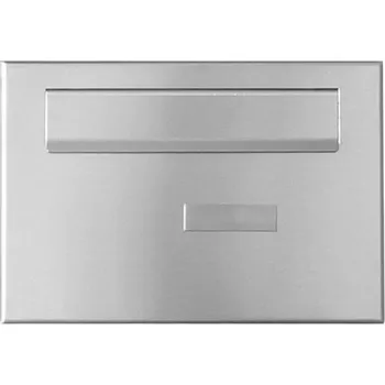 Poštovní schránka PSD 200 bez zvonku, 1x jmenovka; Hliník