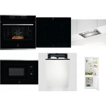 Set domácích spotřebičů ELECTROLUX KOEBP39X + ELECTROLUX EIV634 + ELECTROLUX LFG716X + ELECTROLUX LMS2203EMX + ELECTROLUX EEM23100L + ELECTROLUX LND5FE18S