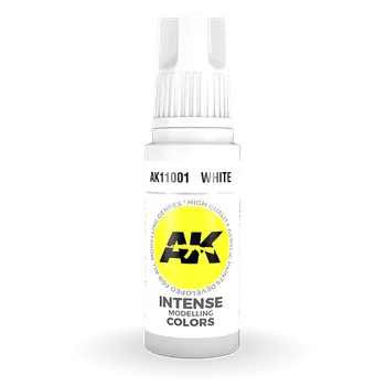 Modelářská barva AK Interactive: General Series - White (intense) 17ml