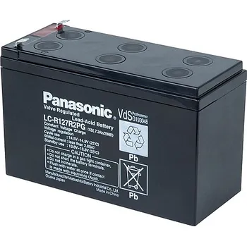 Záložní baterie Panasonic - akumulátor 12V 7,2 Ah LC-P127R2P1