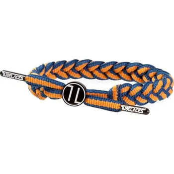 Náramek Náramek na ruku Tubelaces TubeBlet - modrý-oranžový