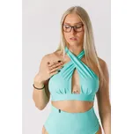 GOLDBEE - PLAVKY CROSS VRCHNÍ DÍL MINT GREEN - ZELENÝ GBPLCRMIGS