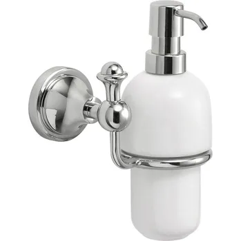 Dávkovač mýdla NEVIS dávkovač mýdla, keramika, chrom